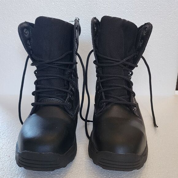 Steel Toe Brahma Black Rubber Slip-Resistant Sole main image 8